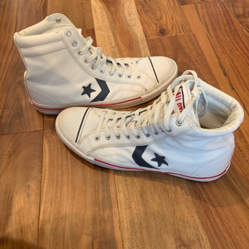 Men’s leather all star converse